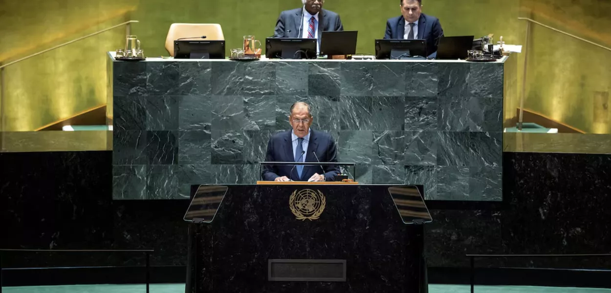 Sergey Lavrov discursa na Assembleia Geral da ONU, 28 de setembro de 2024