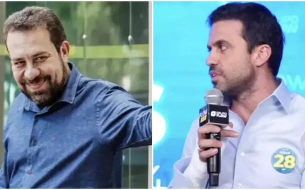 Guilherme Boulos e Pablo Marçal