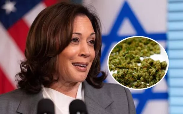 Kamala Harris afirma que apoia a legalização da maconha nos EUA