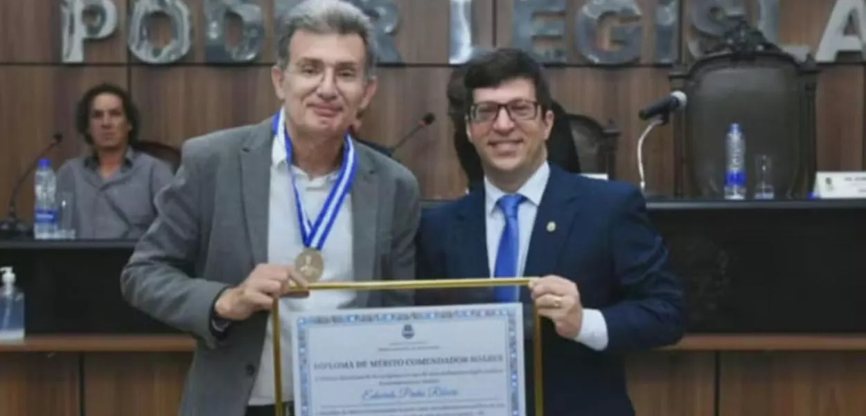 Homenagem a Doutor Eduardo por vereadores de cidade da Baixada Fluminense
