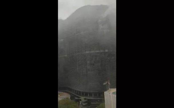 Incêndio no Ed. Copan em São Paulo