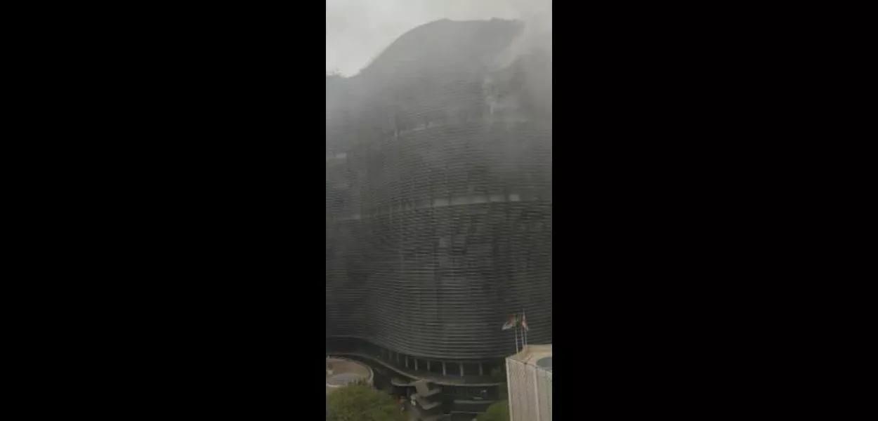 Incêndio no Ed. Copan em São Paulo