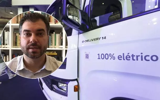 Economista Paulo Gala e veículo elétrico