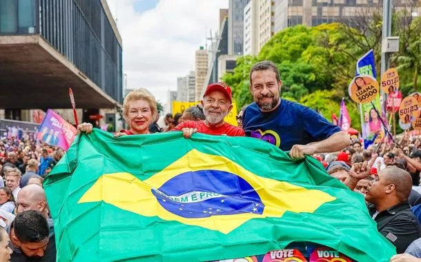 Marta, Lula e Guilherme Boulos