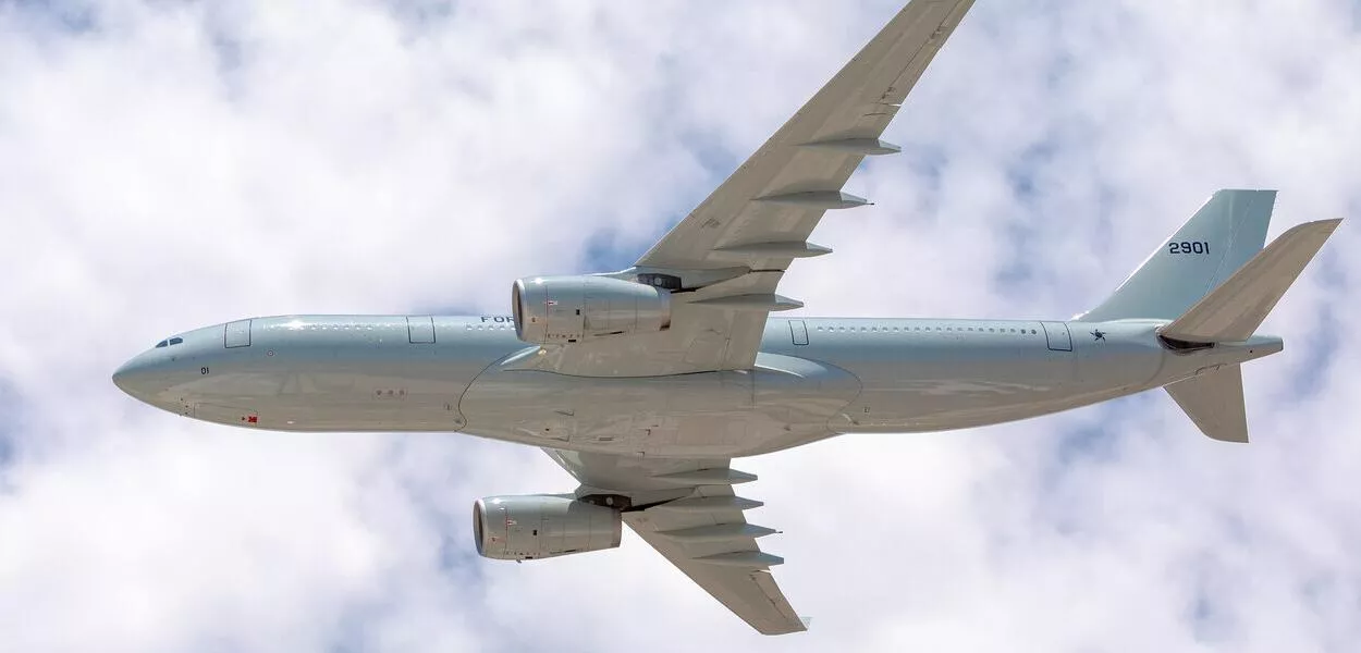 Aeronave KC-30 da Força Aérea Brasileira