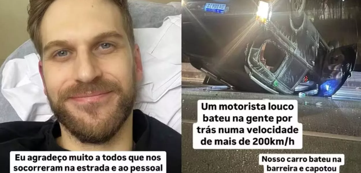 Humorista francês Paul Cabannes sofre acidente após show no interior de SP