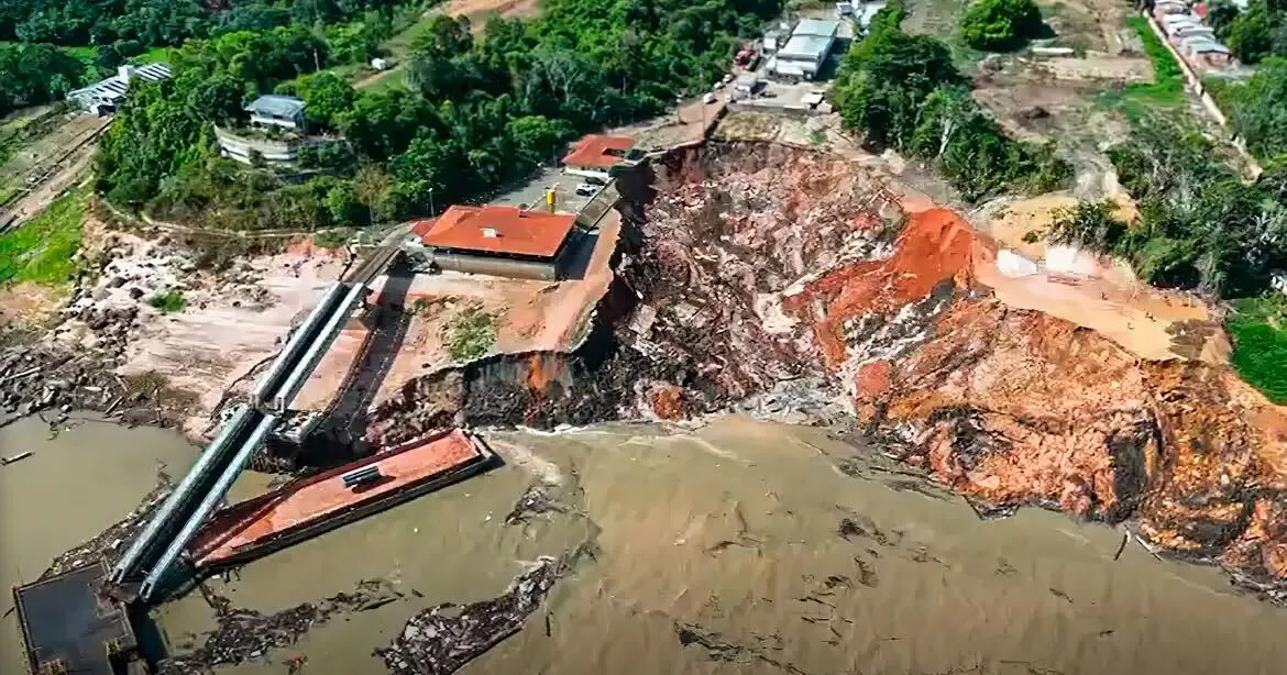 Porto em Manacapuru
