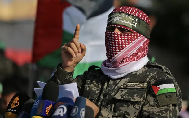 Abu Ubaida, porta-voz das Brigadas al-Qassam