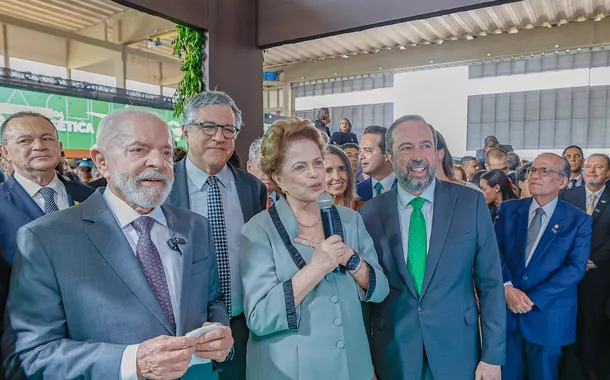 Lula, Alexandre Padilha, Dilma Rousseff e Alexandre Silveira 