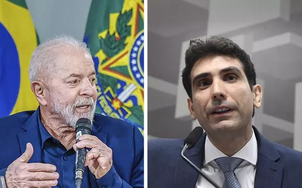 Luiz Inácio Lula da Silva (à esq.) e Gabriel Galípolo