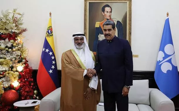 Maduro e o Secretário-Geral da Opep 