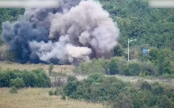 Coreia do Norte explode estrada que a liga à Coreia do Sul e linhasapk esporte bettrem perto da fronteira