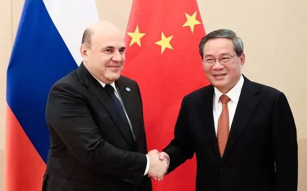 Cooperação Rússia-China está aumentando apesar da pressão externa, diz primeiro-ministro russo