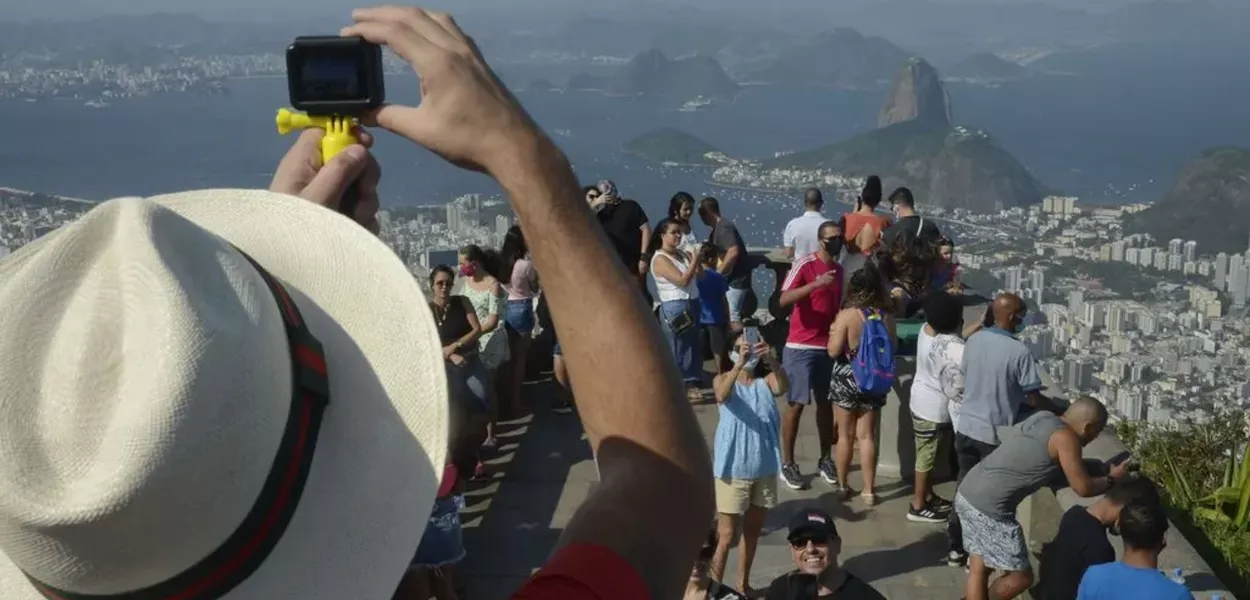 Turistas no Rio de Janeiro 
