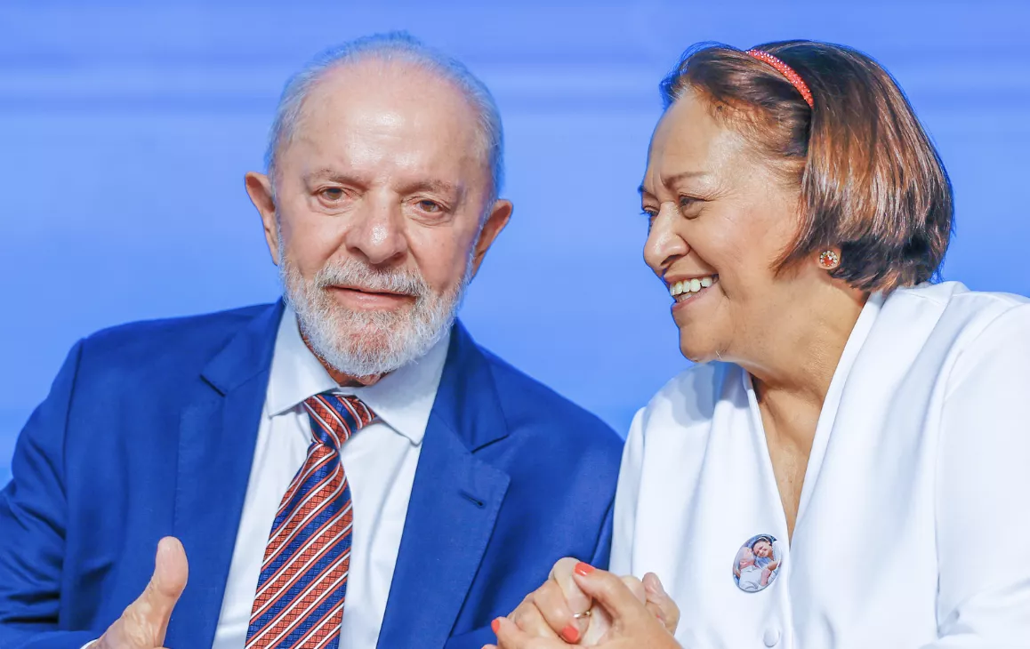 Lula e Fátima Bezerra