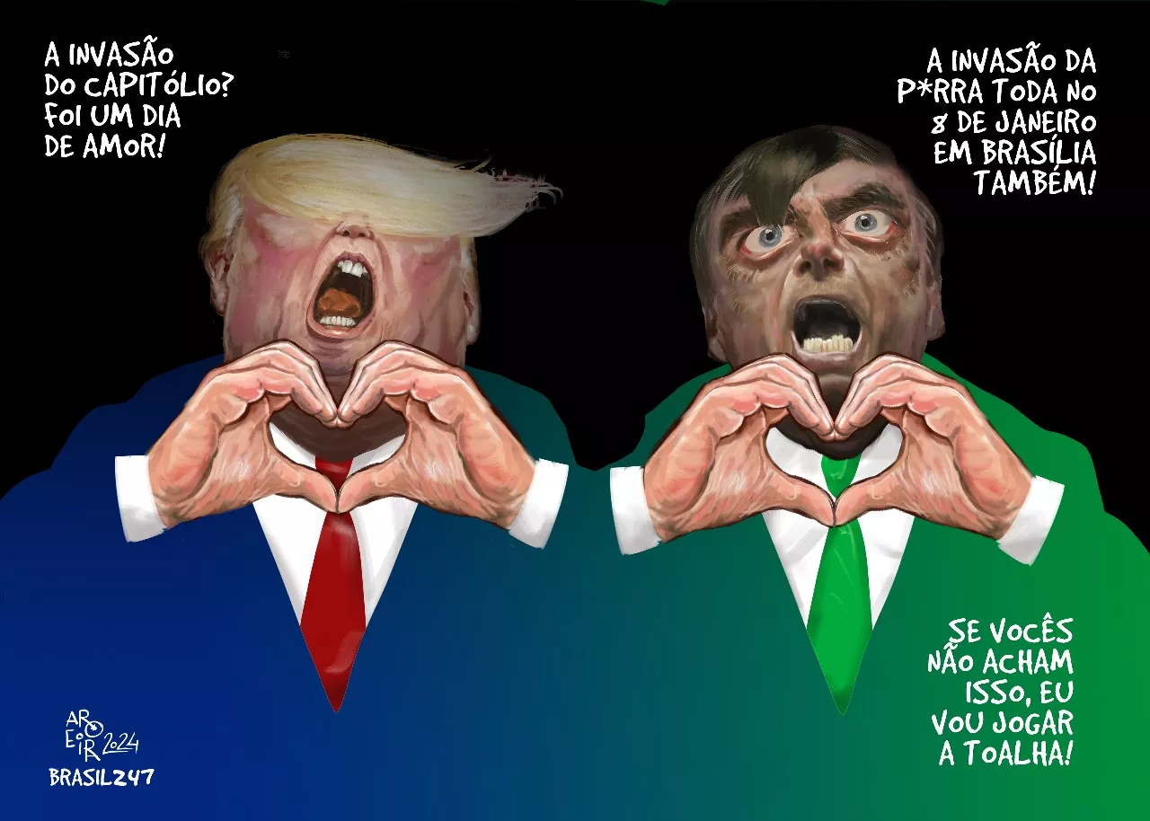 Trump e Bolsonaro