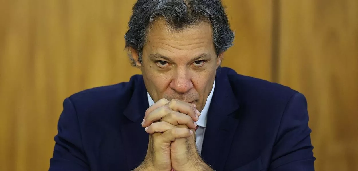 Ministro da Fazenda, Fernando Haddad, durante reunião no Palácio do Planalto, em Brasília
17/09/2024
REUTERS/Ueslei Marcelino