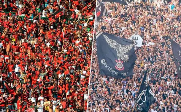 Flamengo e Corinthians seguem tendo as maiores torcidas do Brasil, diz nova pesquisa