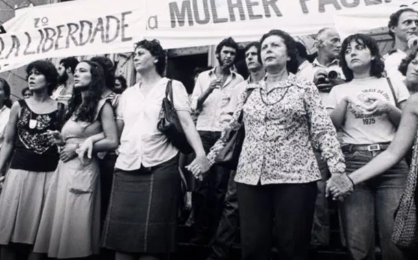 Protesto de mulheres contra a ditadura militar