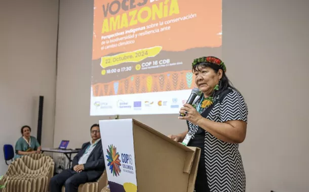 Joenia Wapichana na COP16