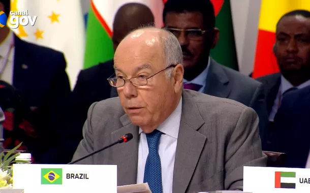 "O Sul Global é uma força positiva para a paz", diz Mauro Vieira na Cúpula do Brics