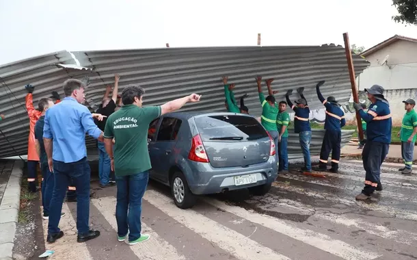 Cascavel (PR) sofre efeitos de ciclone extratropical