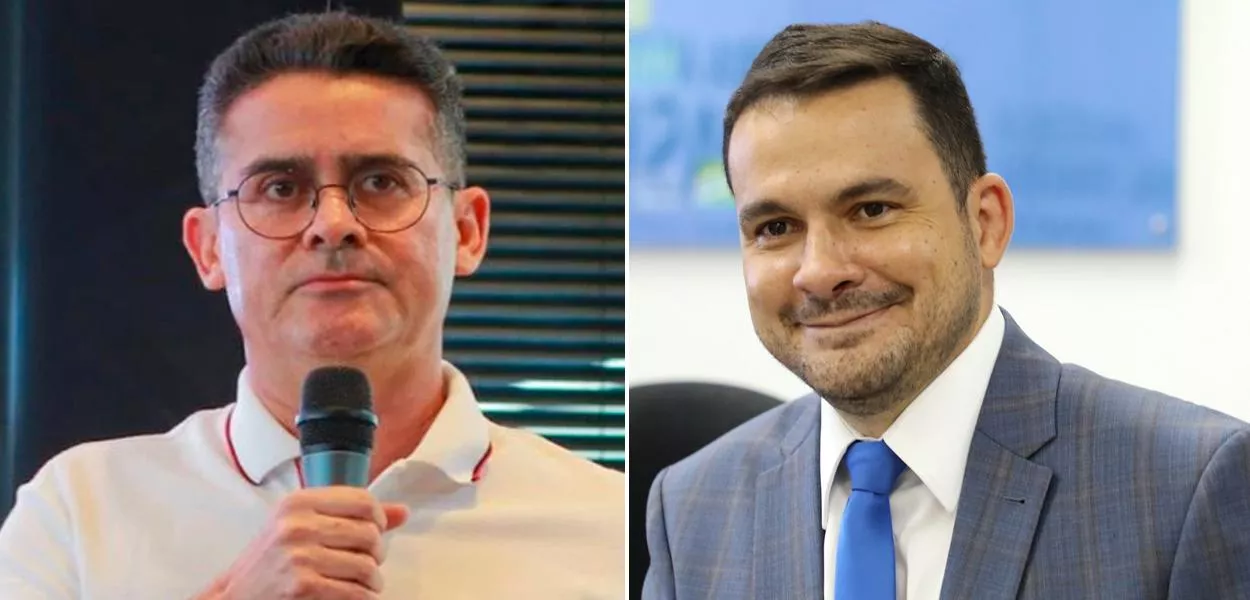 David Almeida (à esq.) e Capitão Alberto Neto