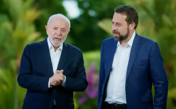 Lula e Guilherme Boulos