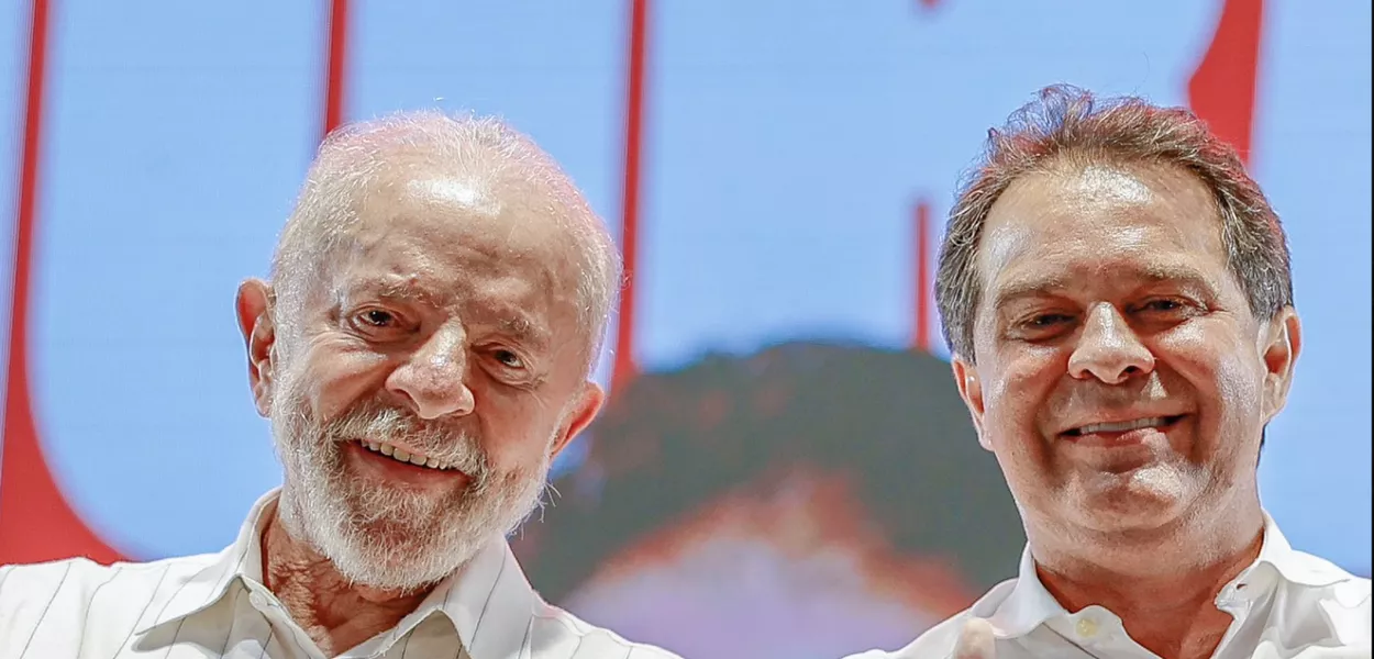 Lula e Evandro Leitão