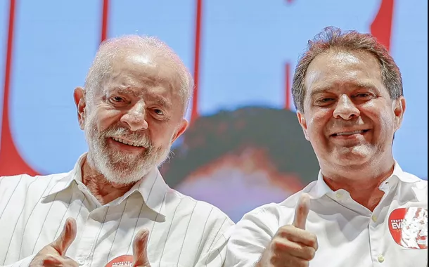 Lula e Evandro Leitão