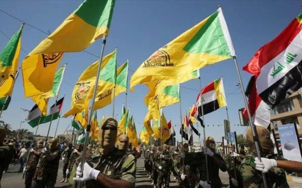 Combatentes do Hezbollah iraquiano