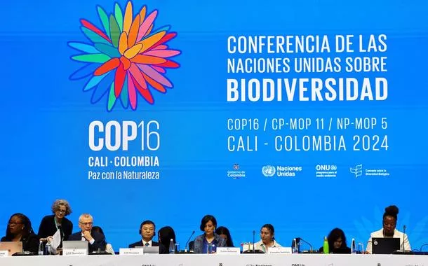 Sessão plenária de abertura da 16ª Cúpula das Nações Unidas sobre a Diversidade Biológica (COP16), em Cali, Colômbia
21/10/2024
