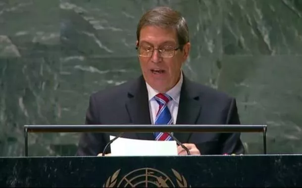 Bruno Rodríguez, ministro das Relações Exteriores de Cuba