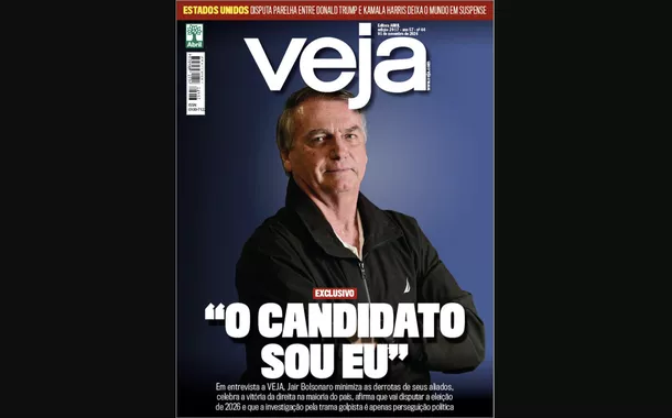 Jair Bolsonaro na capa de Veja