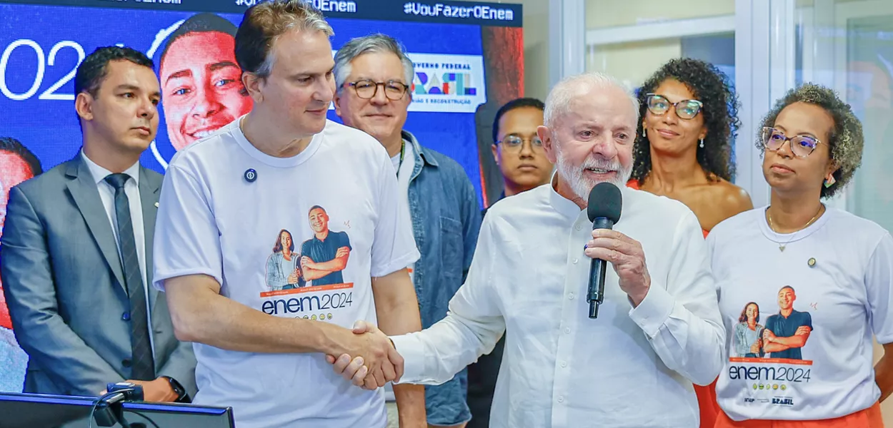 Camilo Santana e Lula