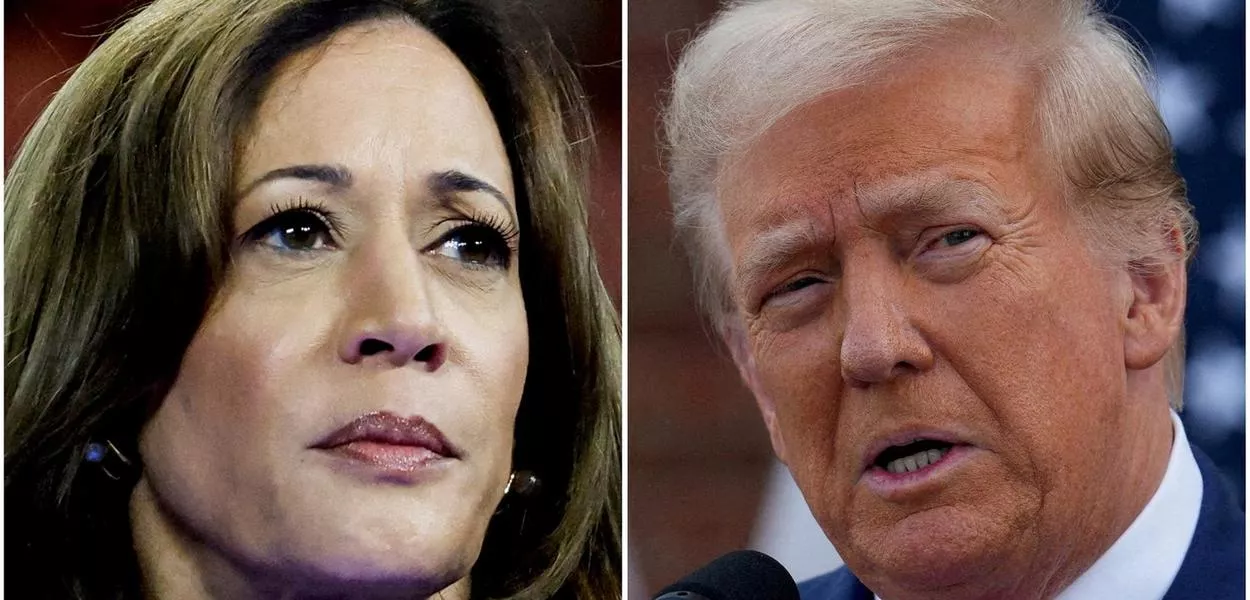 Kamala e Trump