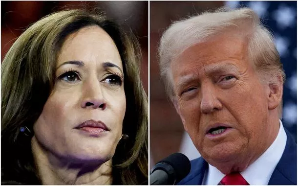 Kamala e Trump