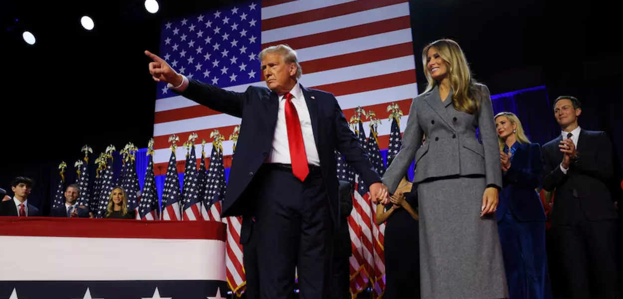 Donald e Melania Trump