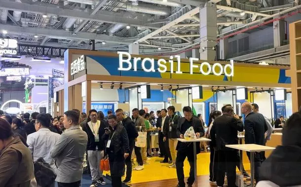 Pavilhão 'Brasil Food' da Apex Brasil na CIIE 2024