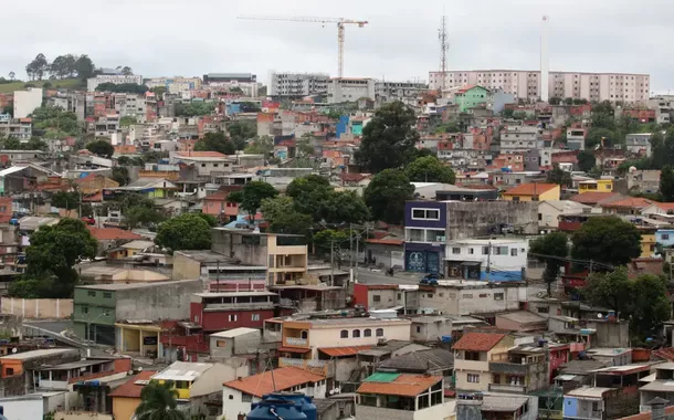 Bairro da periferia da cidade de São Paulo 