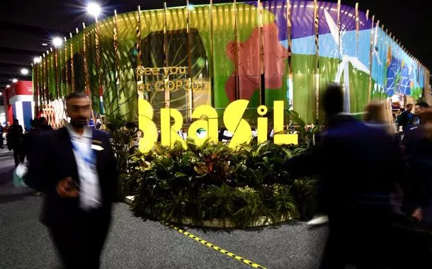 Estande do Brasil na COP29