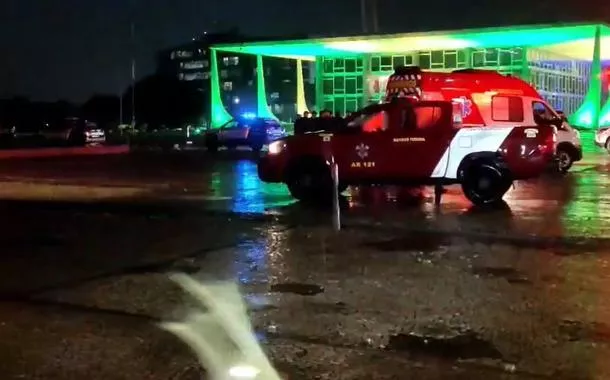 Agentes isolam área em Brasília