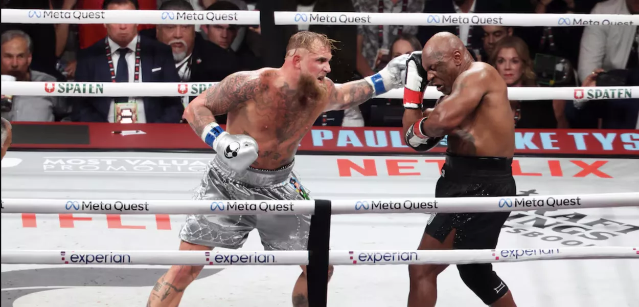 Mike Tyson e Jake Paul
