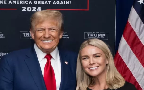 Trump nomeia Karoline Leavitt como porta-voz da Casa Branca: a mais jovem da história