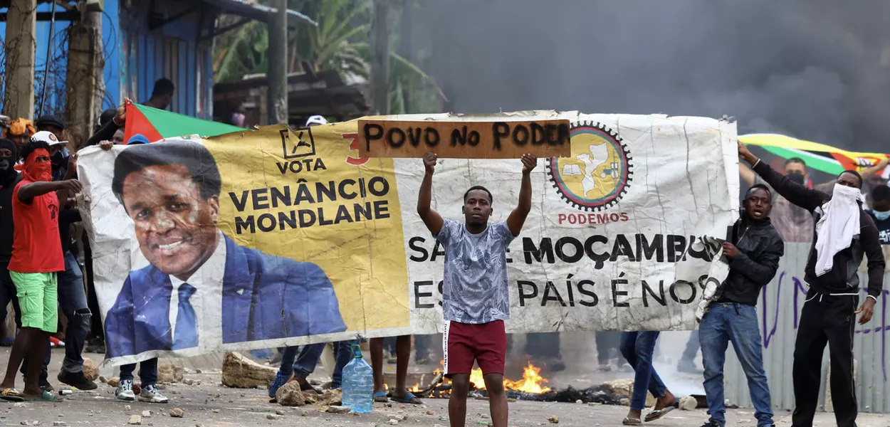 Protestos em Moçambique