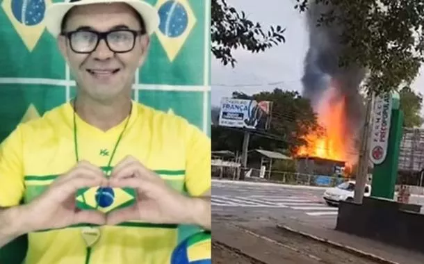 Incêndio destrói casa de Tiu França; ex-mulher é resgatada com queimaduras graves (vídeo)