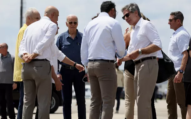 Joe Biden e Antony Blinken chegam a Manaus (AM), 17 de novembro de 2024