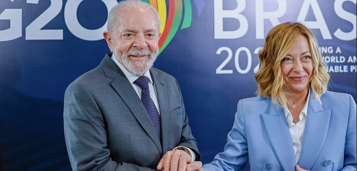 17.11.2024 - Presidente Lula tem reunião com a primeira-ministra da Itália, Giorgia Meloni, Rio de Janeiro-RJ