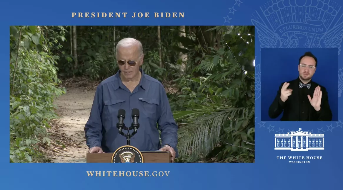 Joe Biden na Amazônia, Brasil