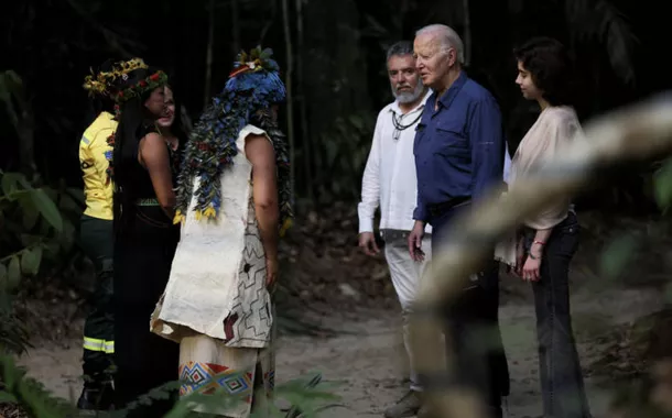 Joe Biden em visita ao Museu da Amazônia, Manaus-AM, 17/11/2024